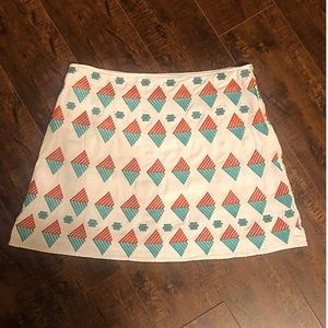 THML Brea Embroidered Mini Skirt